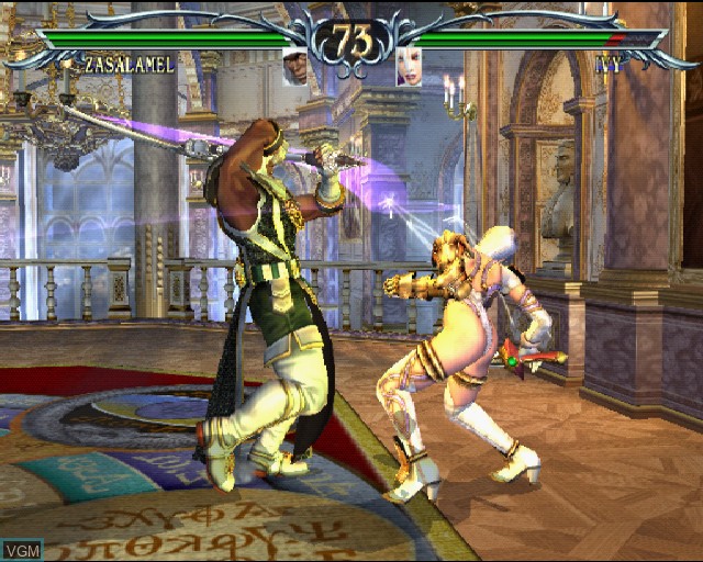 Image in-game du jeu SoulCalibur III sur Sony Playstation 2