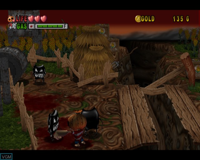 Image in-game du jeu Splatter Master sur Sony Playstation 2