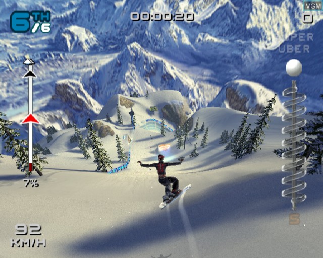 Image in-game du jeu SSX 3 sur Sony Playstation 2