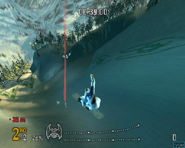 Image in-game du jeu SSX On Tour sur Sony Playstation 2