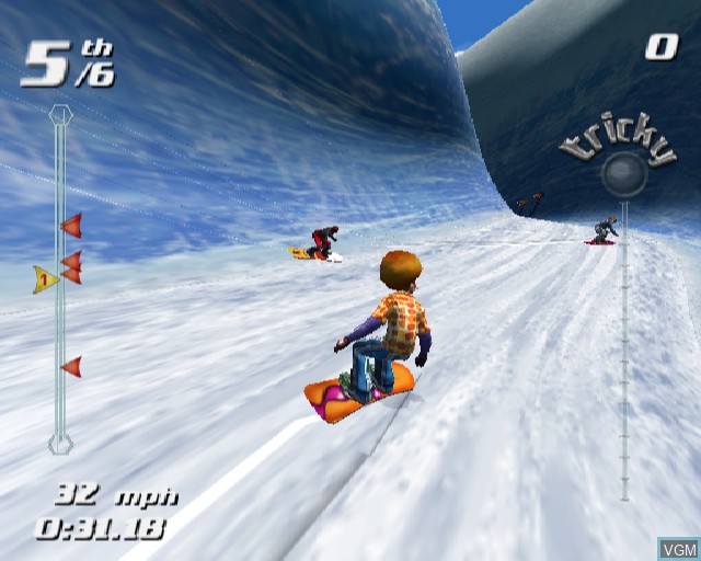 Image in-game du jeu SSX Tricky sur Sony Playstation 2