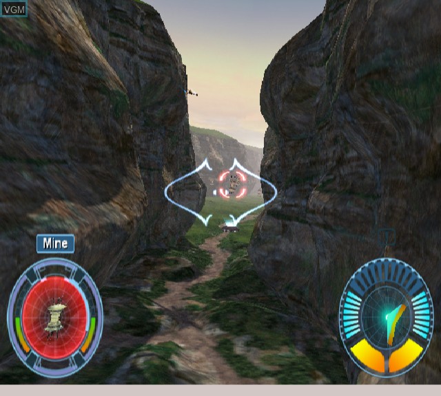Image in-game du jeu Star Wars - Starfighter sur Sony Playstation 2