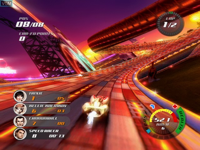 Image in-game du jeu Speed Racer sur Sony Playstation 2