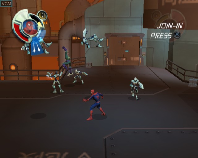 Image in-game du jeu Spider-Man - Friend or Foe sur Sony Playstation 2
