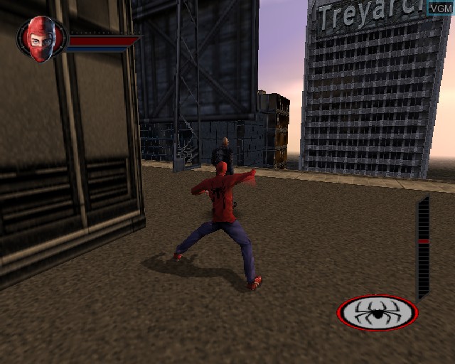 Image in-game du jeu Spider-Man - The Movie sur Sony Playstation 2