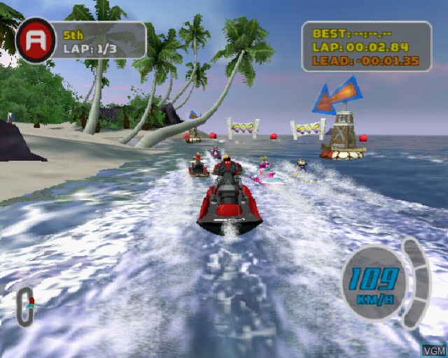 Image in-game du jeu Splashdown 2 - Rides Gone Wild sur Sony Playstation 2