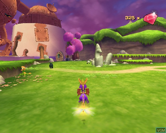 Image in-game du jeu Spyro - A Hero's Tail sur Sony Playstation 2