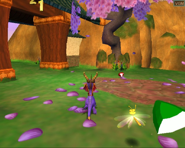 Image in-game du jeu Spyro - Enter the Dragonfly sur Sony Playstation 2