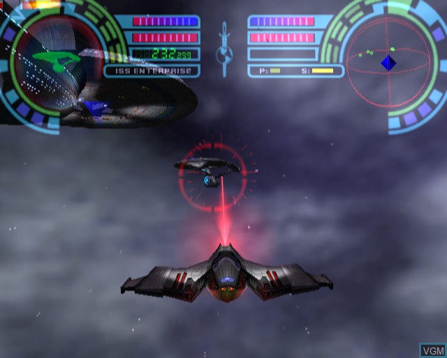Image in-game du jeu Star Trek - Shattered Universe sur Sony Playstation 2