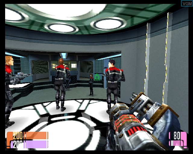 Image in-game du jeu Star Trek - Voyager Elite Force sur Sony Playstation 2