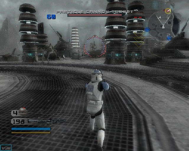Image in-game du jeu Star Wars - Battlefront II sur Sony Playstation 2