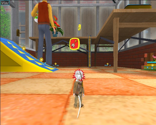 Image in-game du jeu Stuart Little 3 - Big Photo Adventure sur Sony Playstation 2