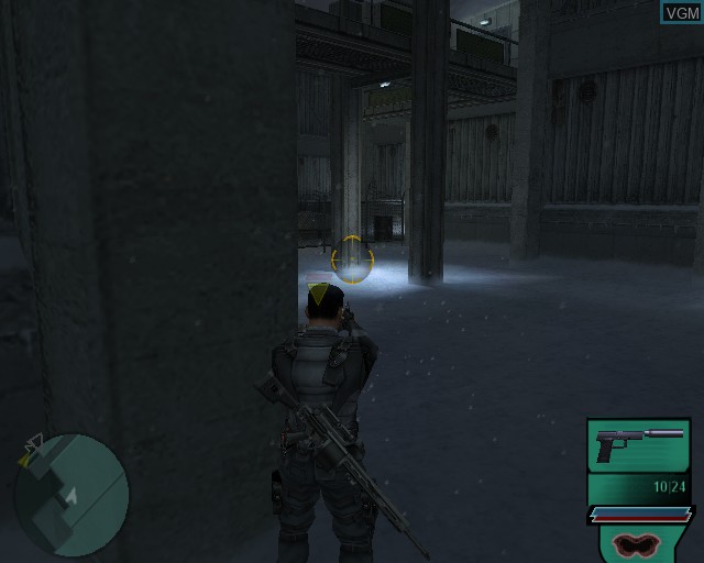 Image in-game du jeu Syphon Filter - Dark Mirror sur Sony Playstation 2