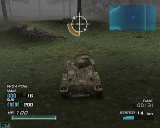 Image in-game du jeu Tank Elite sur Sony Playstation 2