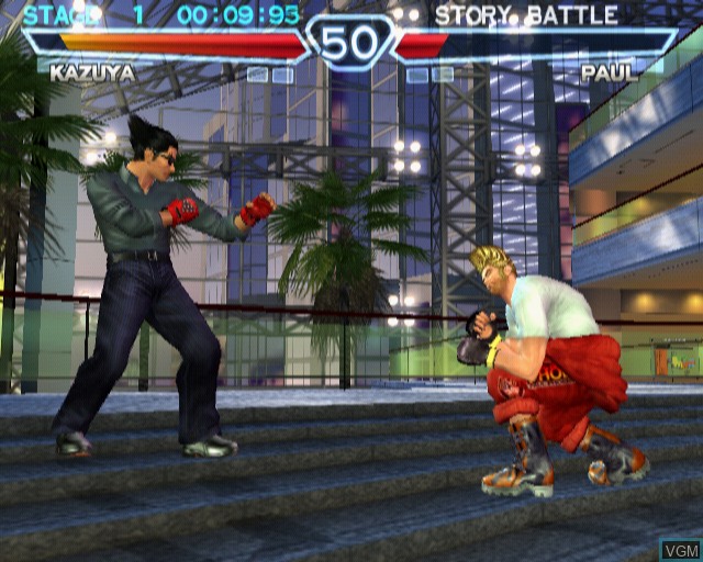 Image in-game du jeu Tekken 4 sur Sony Playstation 2