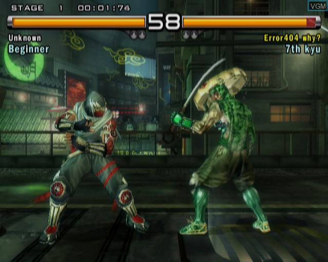 Image in-game du jeu Tekken 5 sur Sony Playstation 2