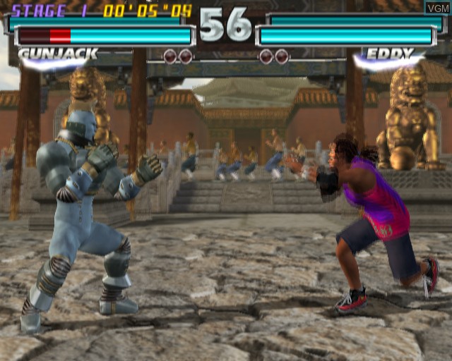 Image in-game du jeu Tekken Tag Tournament sur Sony Playstation 2