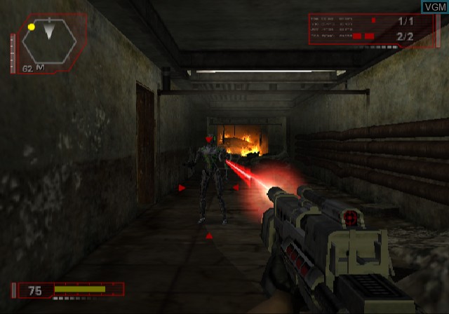 Image in-game du jeu Terminator 3 - Rise of the Machines sur Sony Playstation 2