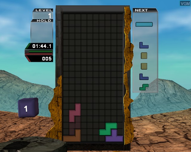 Image in-game du jeu Tetris Worlds sur Sony Playstation 2