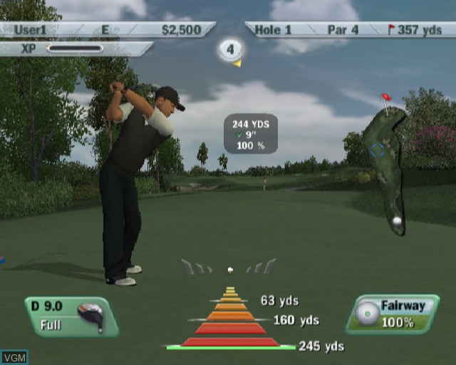 Image in-game du jeu Tiger Woods PGA Tour 09 sur Sony Playstation 2