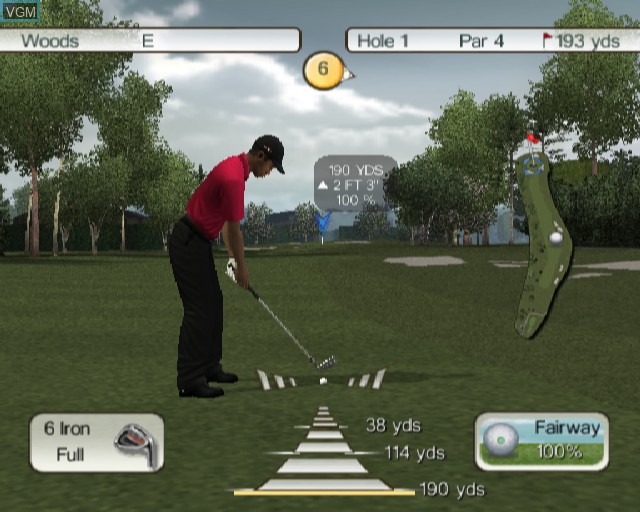 Image in-game du jeu Tiger Woods PGA Tour 10 sur Sony Playstation 2