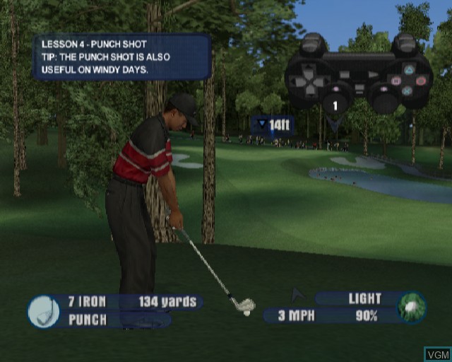 Image in-game du jeu Tiger Woods PGA Tour 2003 sur Sony Playstation 2