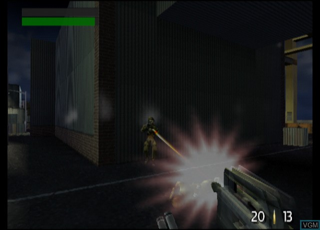 Image in-game du jeu TimeSplitters sur Sony Playstation 2