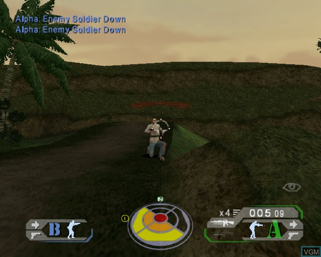 Image in-game du jeu Tom Clancy's Ghost Recon - Jungle Storm sur Sony Playstation 2