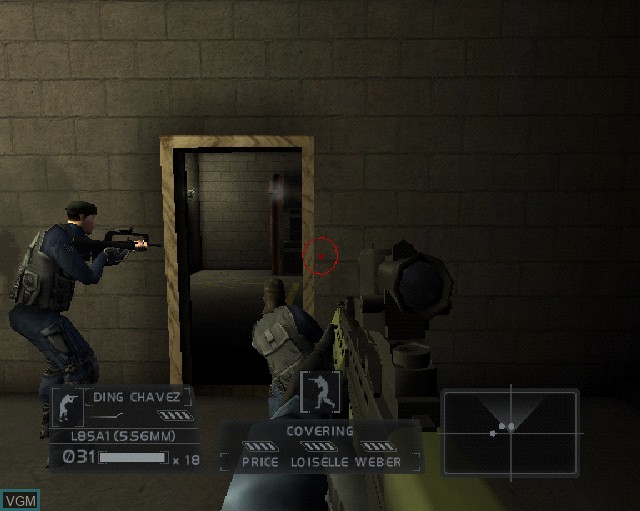 Image in-game du jeu Tom Clancy's Rainbow Six 3 sur Sony Playstation 2