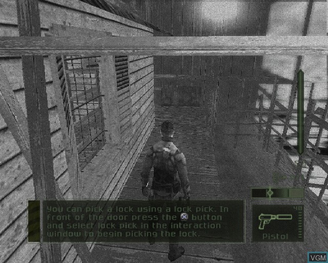 Image in-game du jeu Tom Clancy's Splinter Cell - Pandora Tomorrow sur Sony Playstation 2