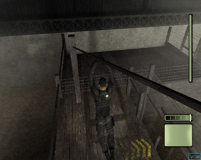 Image in-game du jeu Tom Clancy's Splinter Cell sur Sony Playstation 2