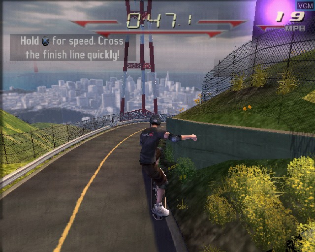 Image in-game du jeu Tony Hawk's Downhill Jam sur Sony Playstation 2