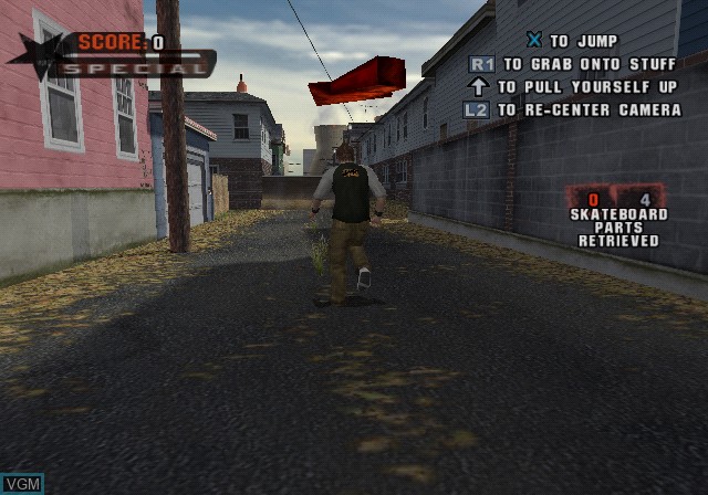 Image in-game du jeu Tony Hawk's Underground sur Sony Playstation 2