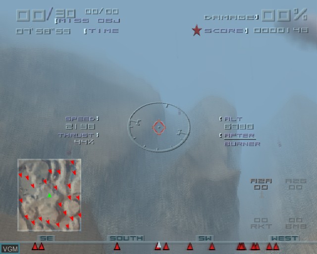 Image in-game du jeu Top Gun - Combat Zones sur Sony Playstation 2
