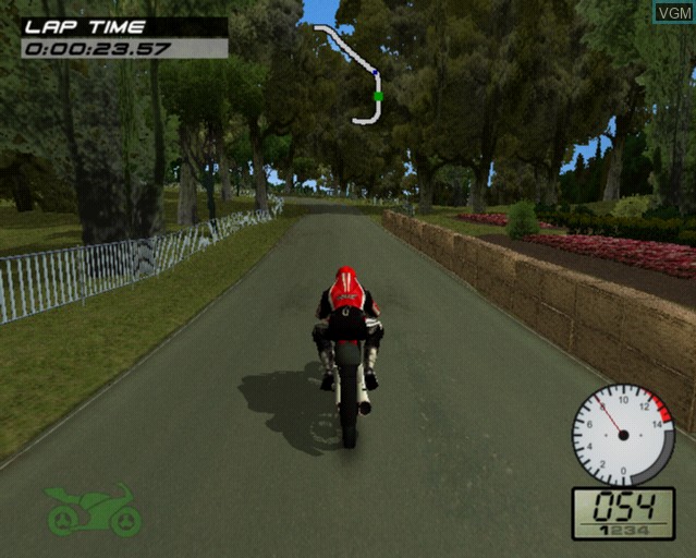Image in-game du jeu TT Superbikes Legends sur Sony Playstation 2