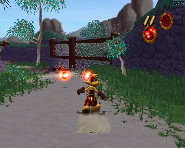 Image in-game du jeu Ty the Tasmanian Tiger sur Sony Playstation 2