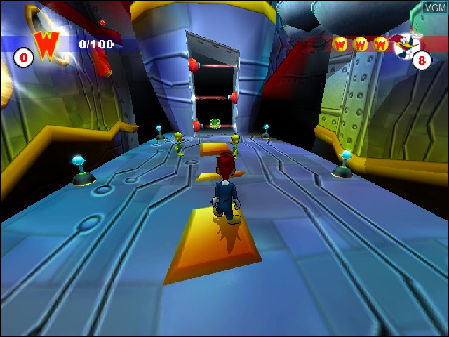 Image in-game du jeu Woody Woodpecker - Escape from Buzz Buzzard Park sur Sony Playstation 2