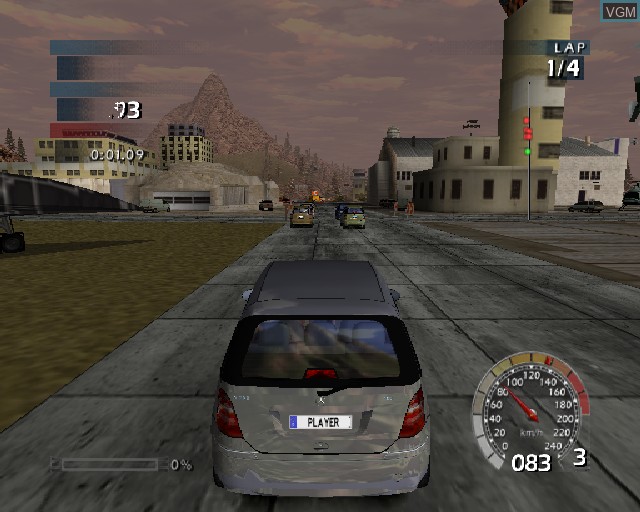 Image in-game du jeu World Racing sur Sony Playstation 2