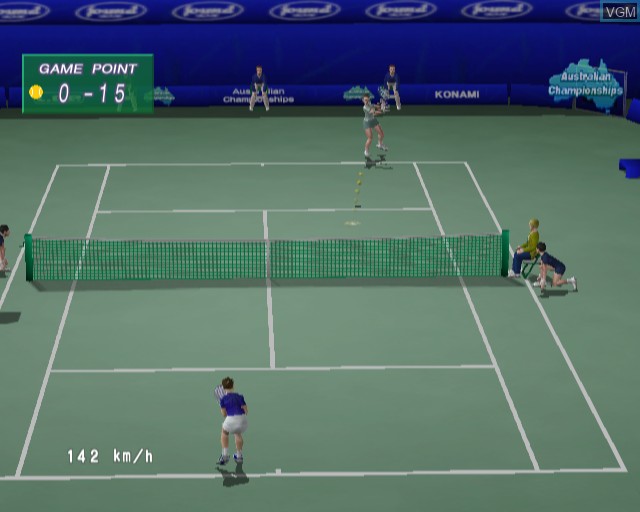 Image in-game du jeu WTA Tour Tennis sur Sony Playstation 2
