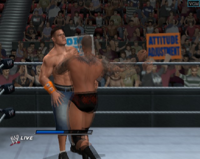 Image in-game du jeu WWE SmackDown vs. Raw 2011 sur Sony Playstation 2