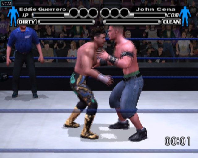 Image in-game du jeu WWE SmackDown! vs. Raw sur Sony Playstation 2