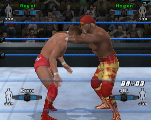 Image in-game du jeu WWE SmackDown! vs. Raw 2006 sur Sony Playstation 2