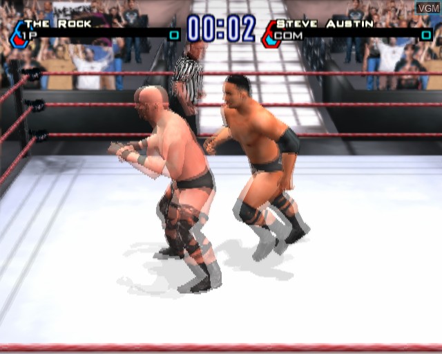 Image in-game du jeu WWF SmackDown! Just Bring It sur Sony Playstation 2