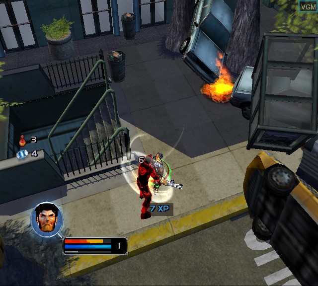 Image in-game du jeu X-Men Legends sur Sony Playstation 2