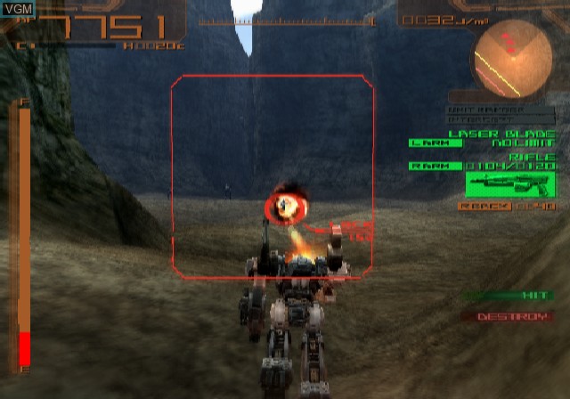 Image in-game du jeu Armored Core - Nexus sur Sony Playstation 2