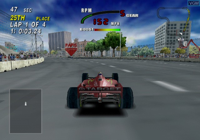 Image in-game du jeu CART Fury - Championship Racing sur Sony Playstation 2
