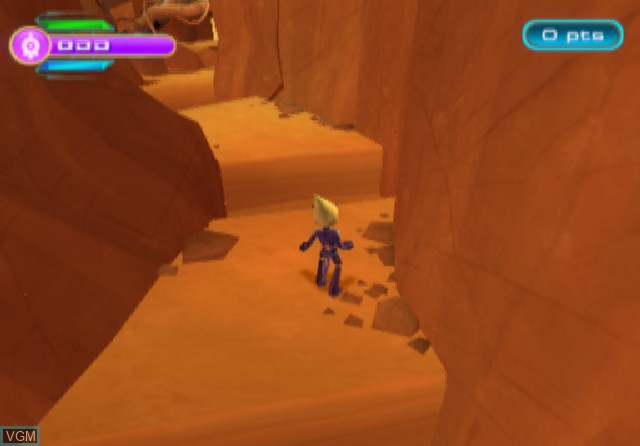 Image in-game du jeu Code Lyoko - Quest for Infinity sur Sony Playstation 2