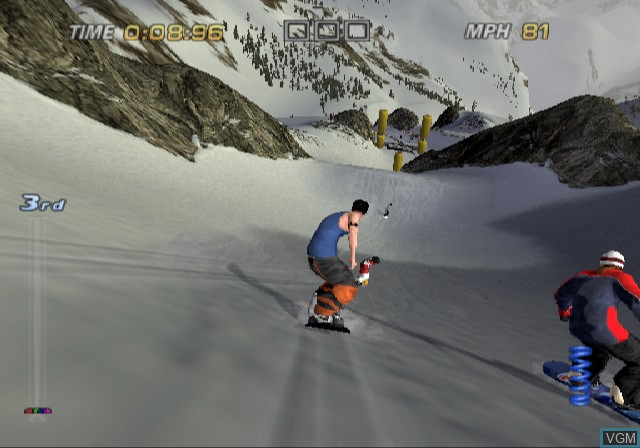 Image in-game du jeu Cool Boarders 2001 sur Sony Playstation 2