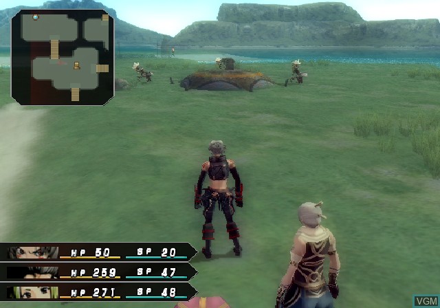 Image in-game du jeu .hack//G.U. vol. 1//Rebirth sur Sony Playstation 2