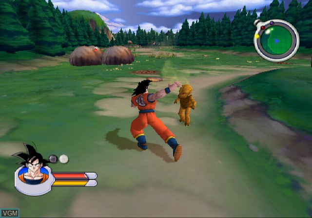 Image in-game du jeu Dragon Ball Z - Sagas sur Sony Playstation 2